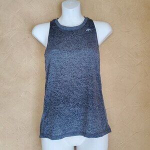 Reebok OSR Knit Tank Top XXS Heather Gray Racerback Athletic Gym Workout